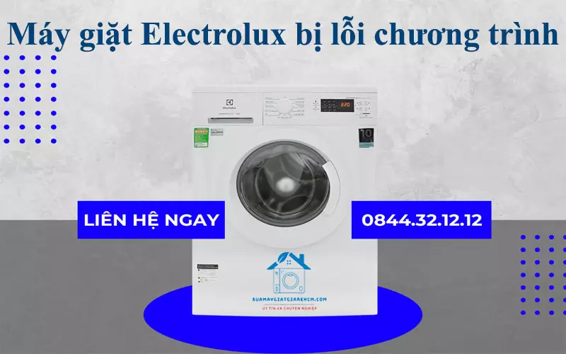 Máy giặt Electrolux bị lỗi chương trình