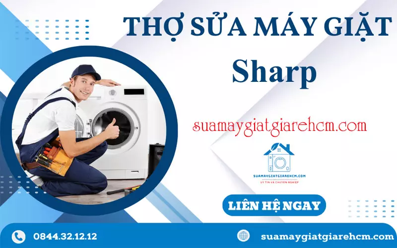 Thợ sửa máy giặt Sharp tại Suamaygiatgiarehcm.com