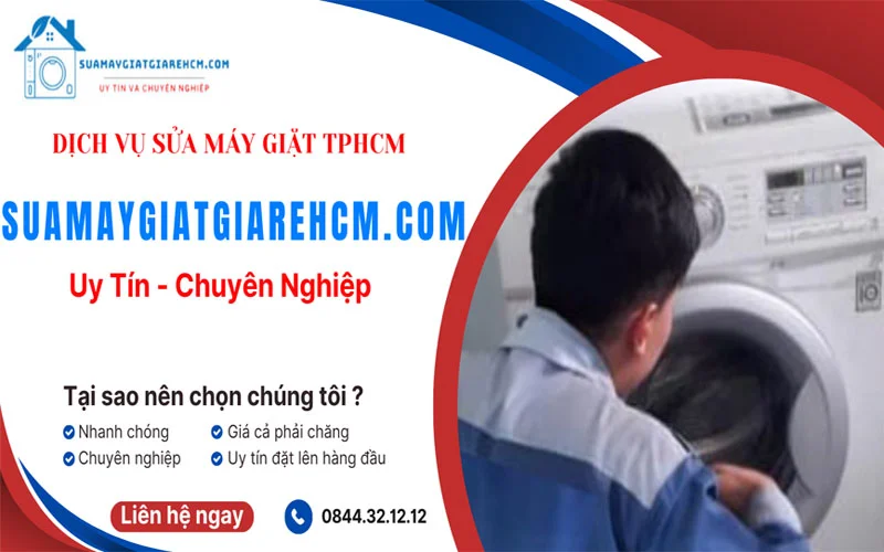 Sửa máy giặt TPHCM tại nhà