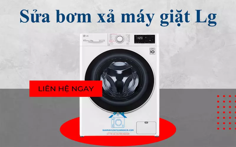 Sửa bơm xả máy giặt Lg