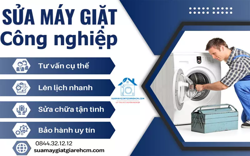 Sửa máy giặt công nghiệp